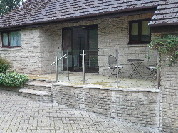 Finished project in daylight